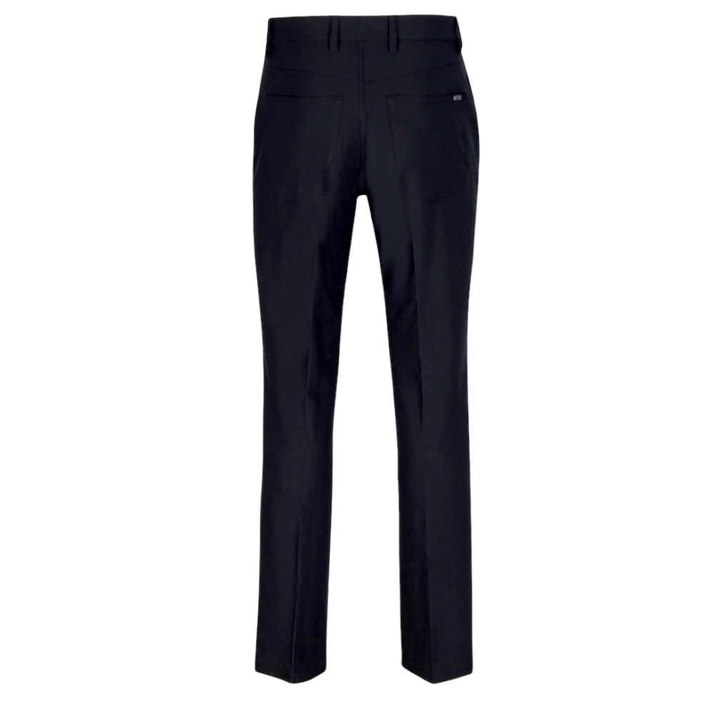 Greg Norman performance dress pants black flat front belt loops no cuff 42/27
C
